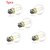 cheap Light Bulbs-5pcs G45 2W E27 250LM 360 Degree Warm/Cool White Color Edison Filament Light LED Filament Lamp (AC220V)