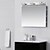 baratos Luzes para Espelho-Contemporâneo Moderno Iluminação do banheiro Metal Luz de parede IP67 110-120V / 220-240V 3W