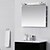 halpa Peilivalaisimet-Moderni nykyaikainen Kylpyhuoneen valaistus Metalli Wall Light IP67 110-120V / 220-240V 3W