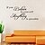 cheap Wall Stickers-Decorative Wall Stickers - Words &amp; Quotes Wall Stickers Still Life Living Room / Bedroom / Bathroom / Removable