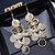 cheap Earrings-Earring Drop Earrings Jewelry Women Alloy 2pcs Gold / Silver