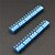 baratos Fichas &amp; Terminais-3 pinos terminais 5,0 milímetros blocos conectores - azul (10 peças)