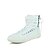 abordables Baskets de Danse-Homme Jazz Hip-Hop Similicuir Bottes Entraînement Spectacle Lacet Talon Plat Blanc Noir Rouge Personnalisables