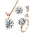 cheap Jewelry Sets-Crystal Jewelry Set Luxury Vintage Party Work Casual Simple Style Cubic Zirconia Imitation Diamond Earrings Jewelry For 1 set / Necklace