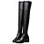 cheap Women&#039;s Boots-Women&#039;s Shoes  Chunky Heel  Round Toe Boots Dress Black