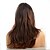 cheap Synthetic Trendy Wigs-Synthetic Wig Wavy With Bangs Wig Long Brown Synthetic Hair Women&#039;s Natural Hairline Brown