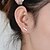 olcso Divat fülbevalók-Női Beszúrós fülbevalók hölgyek Egyszerű Divat minimalista stílusú Kicsi Fülbevaló Ékszerek Arany / Ezüst Kompatibilitás Hétköznapi Napi