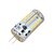 olcso Kéttűs LED-es izzók-3 W 3000-3500/6000-6500 lm G4 LED betűzős izzók T 57 led SMD 3014 Dekoratív Meleg fehér Hideg fehér AC 12V