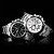 Недорогие Стильные часы-Муж. Наручные часы Механические часы Авиационные часы Кварцевый Стали Черный / Серебристый металл Повседневные часы Аналоговый Кулоны Классика Gunmetal Watch - Черный Белый