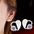 cheap Earrings-Women&#039;s Stud Earrings Heart Heart Birthstones Sterling Silver Silver Earrings Jewelry For Wedding Party Daily Casual Sports