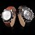cheap Dress Classic Watches-Men&#039;s Wrist Watch Hot Sale PU Band Charm Black
