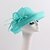 cheap Headpieces-Women Sinamay Flowers  Derby Hat Fascinators Wedding Church Hat