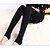 olcso Szexi fehérnemű-Női Polárral bélelt Legging - Egyszínű Közepes csípő Fekete Bor Tengerészkék Egy méret / Sovány