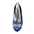 cheap Wedding Shoes-Women&#039;s Shoes Satin Spring / Summer Flat Heel Blue / Champagne / Ivory / Wedding / Party &amp; Evening