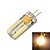 Недорогие Светодиодные цилиндрические лампы-Brelong 1 шт. g4 2.5w 48led smd3014 кукурузный свет ac12v теплый белый свет