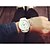 cheap Fashion Watches-Men&#039;s Women&#039;s Couple&#039;s Fashion Watch Quartz Silicone Analog White Black Red / Stainless Steel
