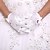 cheap Party Gloves-Spandex Wrist Length Glove Party / Evening Gloves / Flower Girl Gloves With Bowknot / Pearl Wedding / Party Glove