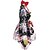 cheap Lolita Dresses-Wa Lolita Traditional Dress Japanese Traditional Kimono Women&#039;s Japanese Cosplay Costumes Black / Pink Print Patchwork Long Sleeve Short Length
