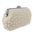cheap Clutches &amp; Evening Bags-Women&#039;s Polyester Evening Bag Wedding Bags White / Champagne / Beige