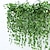 Недорогие Искусственные растения-пластиковая лоза в пасторальном стиле, настенная цветочная лоза, 2 ветки, 90 см / 35 дюймов, искусственное подвесное растение, искусственная зеленая лоза, уличные пластиковые растения для стены,