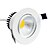 baratos Luzes LED de Encaixe-6000-6500/3000-3200lm Lâmpada de Embutir 1 Contas LED LED Integrado Regulável Branco Quente Branco Frio 85-265V