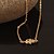 billige Mode Halskæde-Dame Halskædevedhæng - minimalistisk stil Guld, Sølv Hamsa-hånd Halskæder Smykker Til