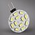 billiga LED-spotlights-1.5 W LED-spotlights 150-200 lm G4 12 LED-pärlor SMD 5730 Naturlig vit 12 V / #