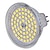 cheap Light Bulbs-5PCS LED Spot Bulb GU5.3(MR16) 2835SMD 60LED 12V 220-240V Glass Housing LED Energy Saving Lamp Cup Shape Spot Light