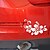 cheap Car Stickers-Funny Flowers Car Sticker Car Window Wall Decal Car Styling 2PCS