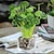 billige Kunstige planter-Gren Silke Plastikk Planter Bordblomst Kunstige blomster