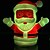 olcso Karácsonyi fények-7 * 4cm színes fénykibocsátó játékok kis éjszakai fény flash kreatív ajándékok lámpák led lámpa