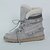 cheap Women&#039;s Boots-Women&#039;s Shoes Fabric Flat Heel Snow Boots Boots Casual Gray