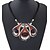 cheap Necklaces-Women&#039;s Statement Necklace Bib Ladies Fashion Alloy White Brown Necklace Jewelry For Special Occasion Birthday Gift