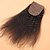 olcso Fejtető és homlok-8 12 14 16 18 20inch Koromfekete (#1B) Kézi készített Göndör egyenes Emberi haj Bezárás Világos barna Svájci csipke 45 gramm ÁtlagosCap