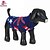 ieftine Îmbrăcăminte Câini-Pisici Câine Pulovere Haine pentru catelus Steag Național Casul / Zilnic Modă Iarnă Îmbrăcăminte Câini Haine pentru catelus Ținute pentru câini Albastru Costume pentru fată și câine băiat Bumbac XS S
