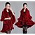 cheap Women&#039;s Furs &amp; Leathers-Sleeveless Capes Faux Fur / Imitation Cashmere Wedding Wedding  Wraps / Fur Coats / Hoods &amp; Ponchos With Feathers / Fur