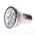 olcso Izzók-LED szpotlámpák 400 lm GU10 GU5.3(MR16) E26 / E27 MR16 4 LED gyöngyök SMD Dekoratív Meleg fehér Természetes fehér 12 V / 1 db.