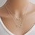 olcso Divat nyaklánc-Női Nyaklánc medálok Rakott nyakláncok Dupla Kecses hölgyek Divat Duplarétegű Ötvözet Arany Ezüst Nyakláncok Ékszerek Kompatibilitás Különleges alkalom Születésnap Ajándék