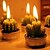 preiswerte Kerzen &amp; Kerzenhalter-6 x Kaktus Blumentopf Kerzen Kerzen Party Hochzeit Dekorationen (zufällige Farbe)