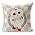 cheap Throw Pillows &amp; Covers-Big Dinner Pattern Cotton/Linen Decorative Pillow Cover