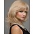 abordables Perruques Synthétiques-Perruque Synthétique Bouclé Bouclé Perruque Blond Court Blonde Cheveux Synthétiques Femme Blond