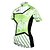 cheap Women&#039;s Cycling Clothing-ILPALADINO Women&#039;s Short Sleeve Cycling Jersey Summer Polyester Green Floral Botanical Funny Bike Jersey Top Mountain Bike MTB Road Bike Cycling Ultraviolet Resistant Quick Dry Breathable Sports