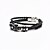 abordables Bracelet-Bracelets en cuir Cuir Rétro Décontracté Bracelet Bijoux Noir pour