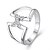 billige Motering-Dame Statement Ring Sølv Sølvplett Geometrisk Form Europeisk Enkel Stil Mote Fest Smykker