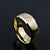 cheap Rings-Men&#039;s Band Ring Golden Titanium Steel Ladies Fashion Party Daily Jewelry