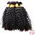 baratos Extensões de Cabelo com Cor Natural-1 pacote Cabelo Brasileiro Encaracolado Weave Curly Cabelo Humano Cabelo Humano Ondulado Tramas de cabelo humano Extensões de cabelo humano