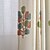 cheap Curtains Drapes-Curtains Drapes Bedroom Linen / Cotton Blend Embroidery