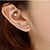 cheap Earrings-Women&#039;s Stud Earrings Star Ladies Luxury Fashion Rhinestone Imitation Diamond Earrings Jewelry Golden / Silver For Wedding Party Daily Casual Masquerade Engagement Party