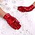 Недорогие Вечерние перчатки-Искусственная кожа До запястья Перчатка Свадебные перчатки С Оборки