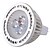 baratos Lâmpadas-10pçs 3 W Lâmpadas de Foco de LED 450 lm 3 Contas LED COB Decorativa Branco Quente Branco Frio 12 V 85-265 V / 10 pçs / RoHs